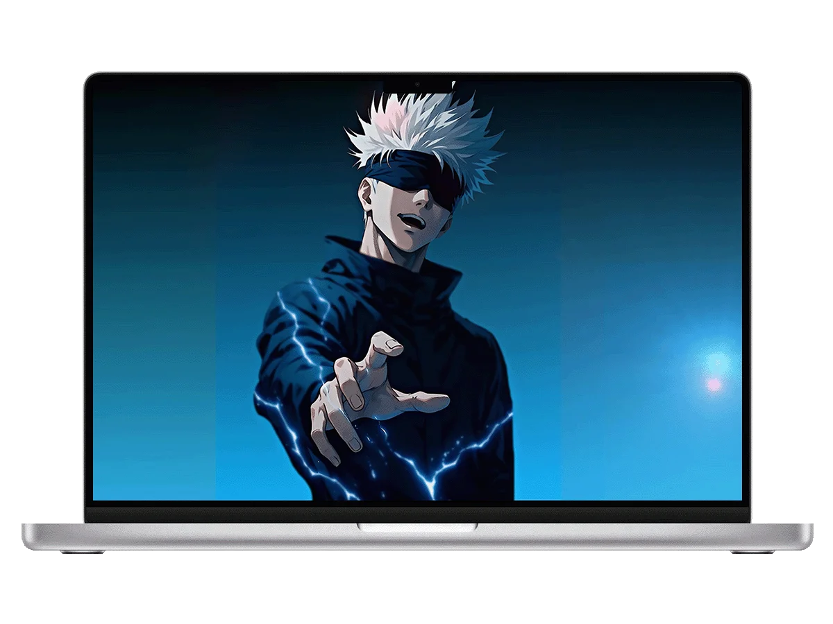 五条悟 咒术回战 闪电特效 眼罩 最强咒术师 电脑动态壁纸