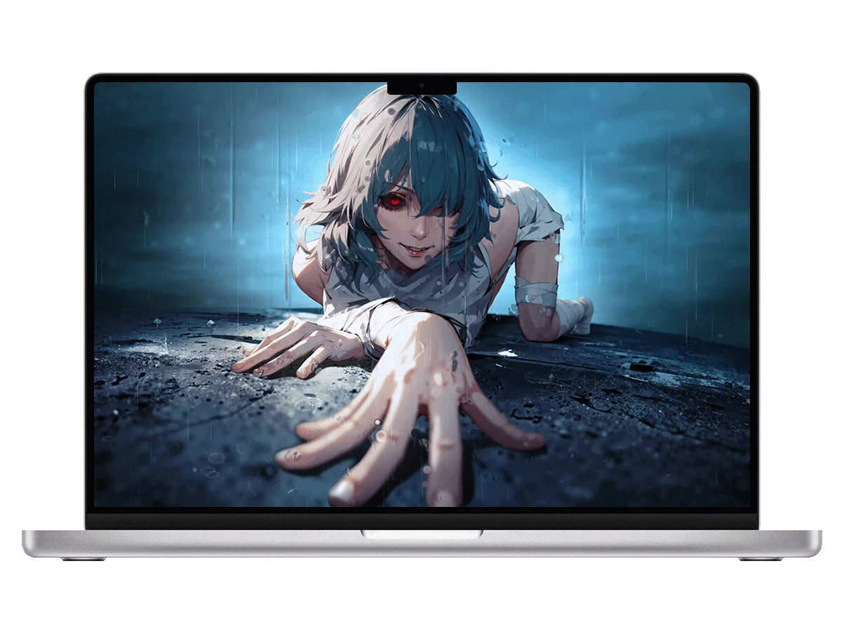 东京喰种 高槻泉 暗黑系 少女 雨夜 红瞳 悬疑风 电脑动态壁纸