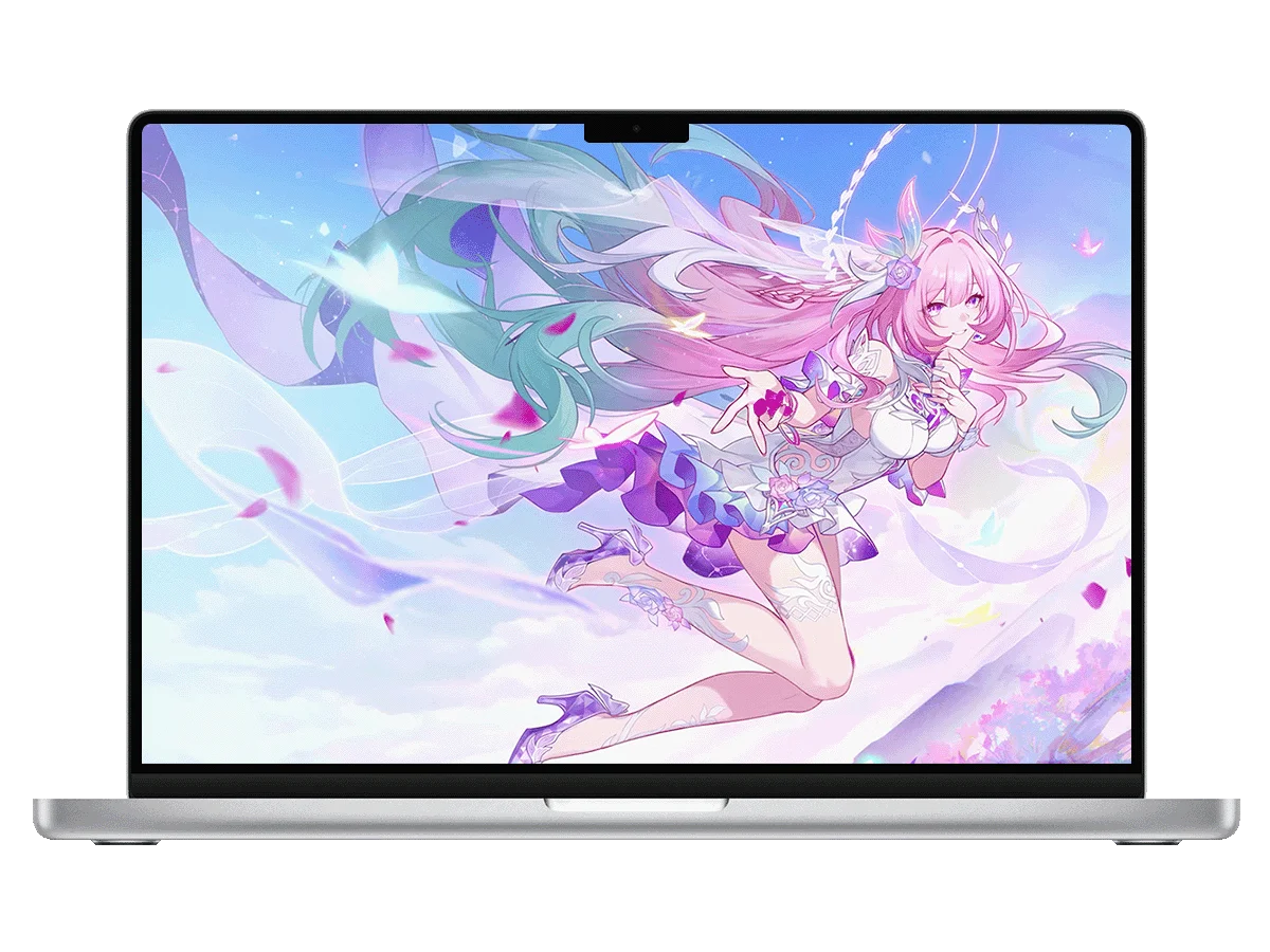 崩坏：星穹铁道 昔涟 粉发 华丽服饰 二次元 奇幻风 电脑动态壁纸