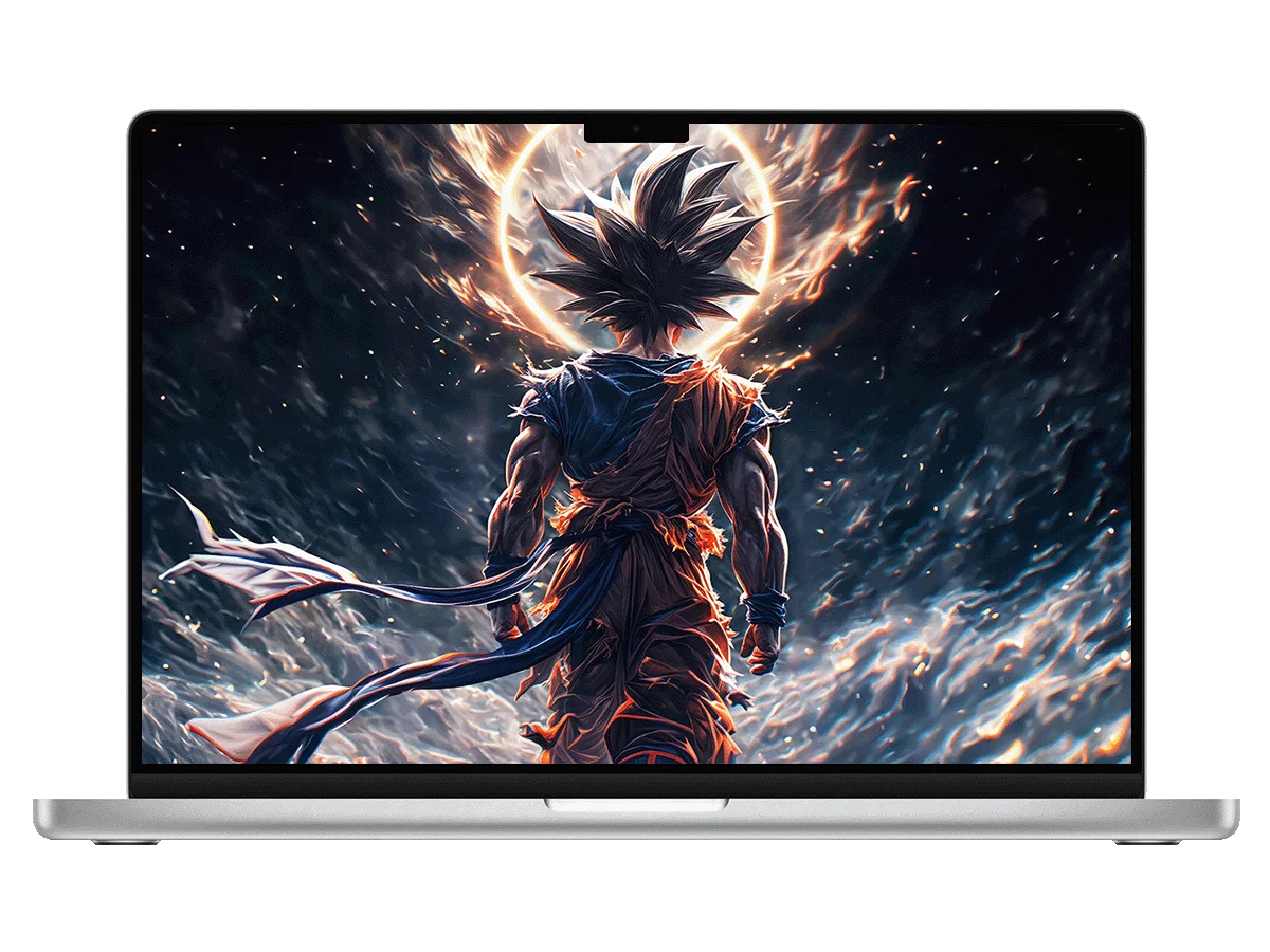 龙珠 悟空 史诗风 战斗感 二次元 光影特效 电脑壁纸