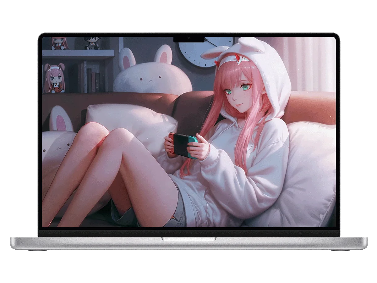 02 国家队 兔耳 休闲 游戏机 二次元 治愈风 电脑动态壁纸