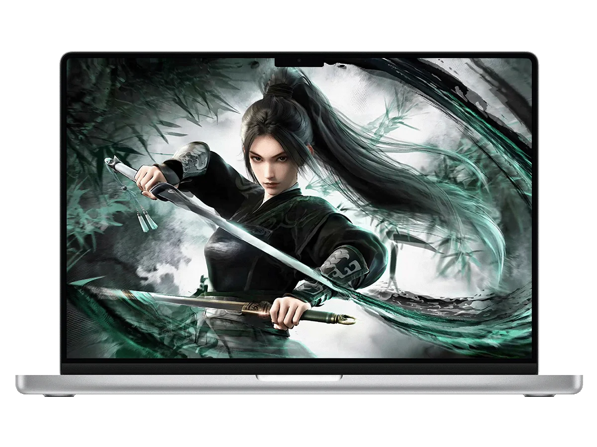 剑来 宁姚 双剑 竹林 黑衣 古风 二次元 飒爽感 电脑动态壁纸