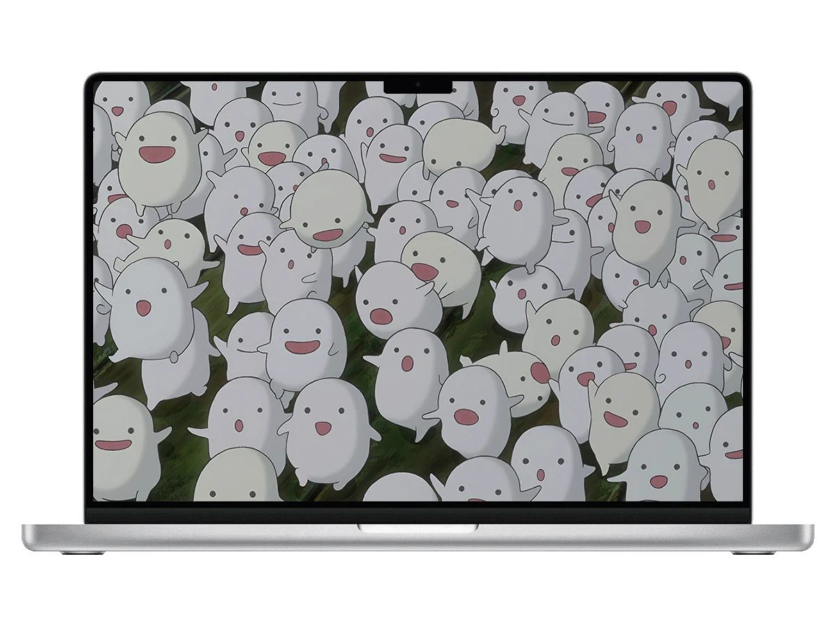 你想活出怎样的人生 warawara 白色精灵 治愈 群像 电脑壁纸