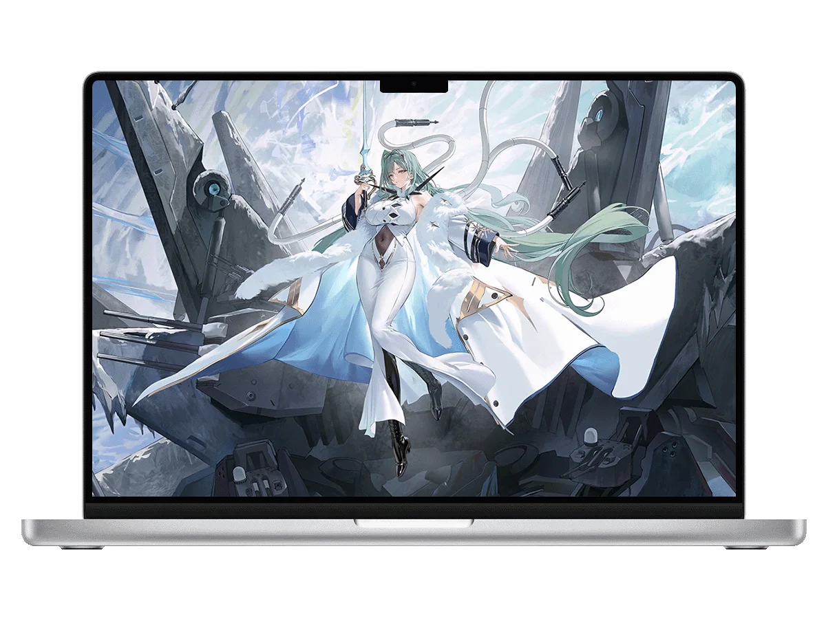 碧蓝航线 机械女神 赛博机甲 金属质感 霓虹 御姐 科技感 电脑动态壁纸