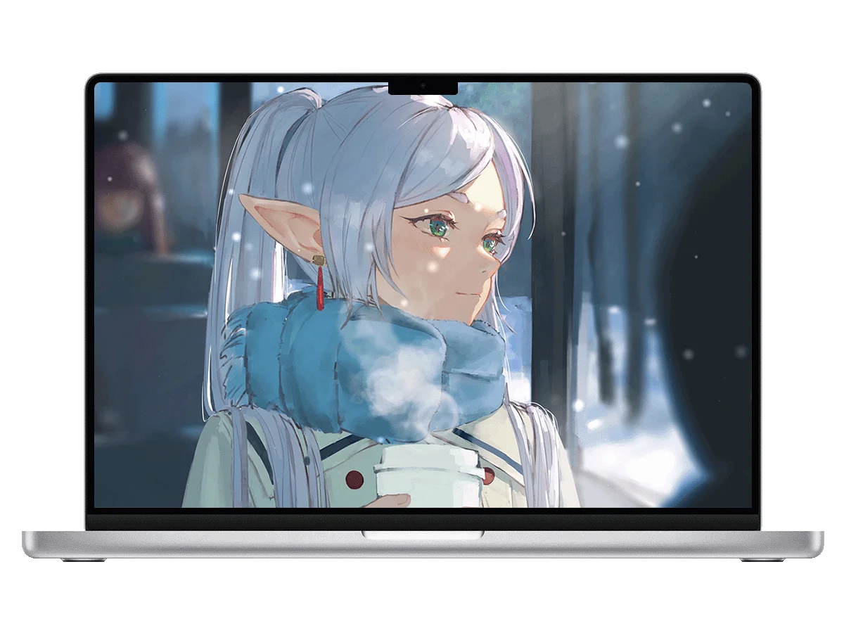 葬送的芙莉莲 芙莉莲 冬日 电车 暖饮 治愈 精灵 电脑动态壁纸