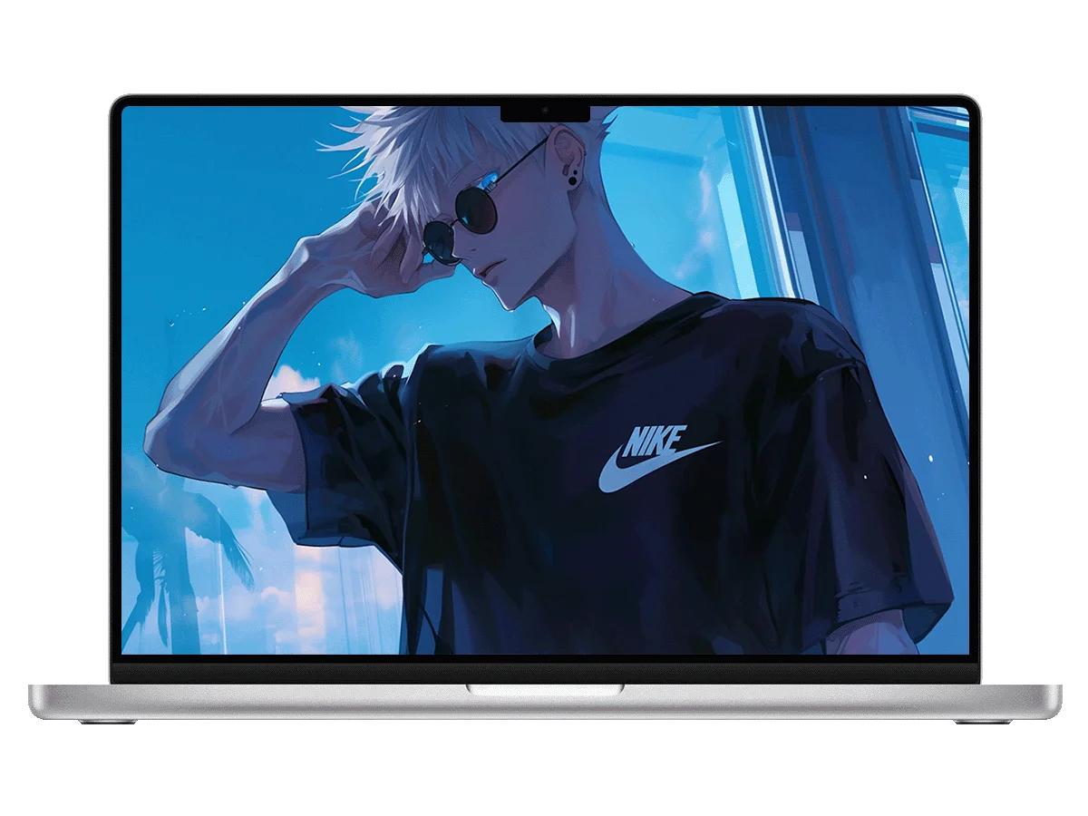 咒术回战 五条悟 潮酷 街头 蓝调 时尚 动漫男神 电脑动态壁纸