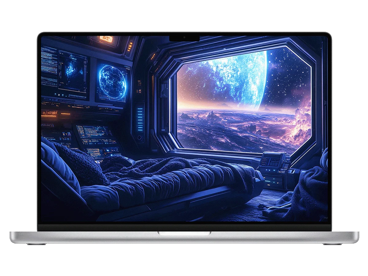 赛博朋克 太空舱 星际 宇宙 未来感 科技 治愈 电脑动态壁纸