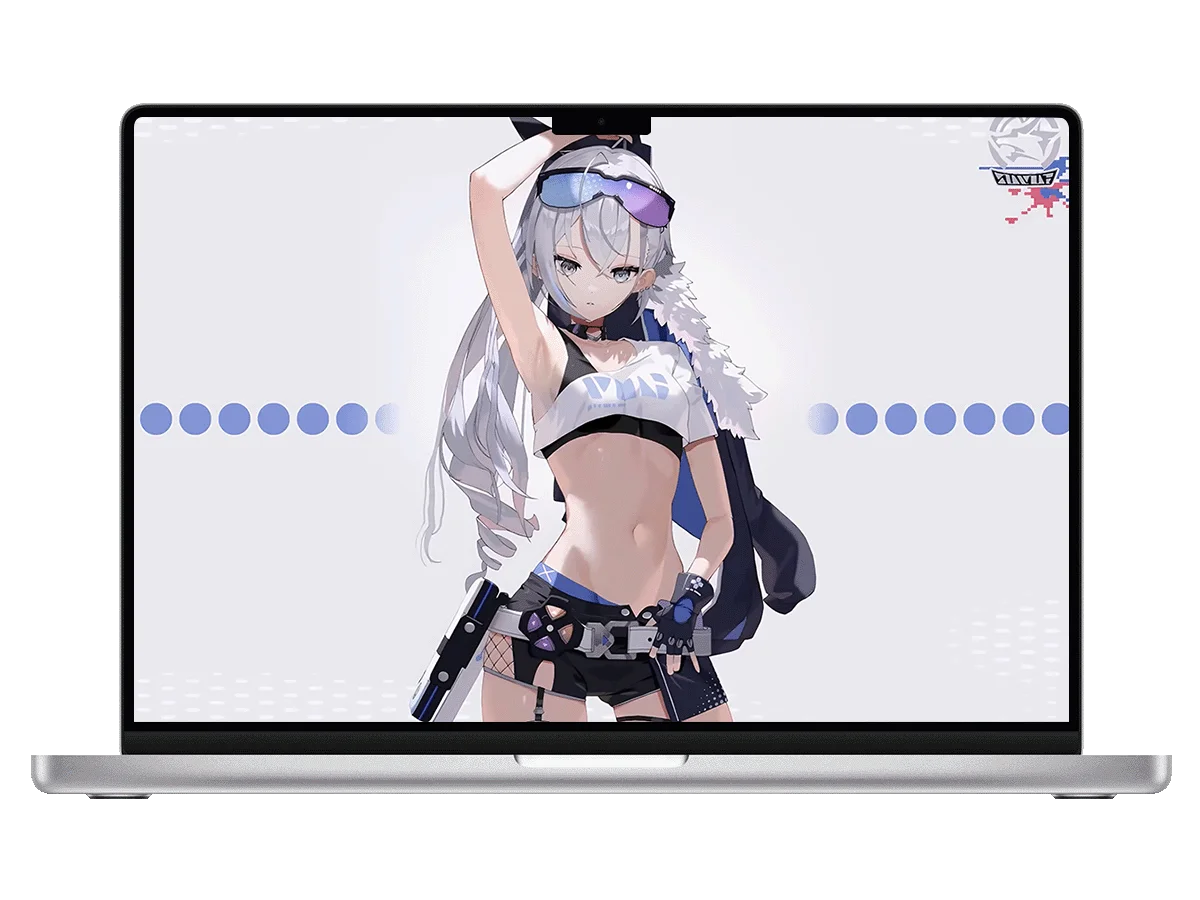 崩坏星穹铁道 银狼 潮酷 运动风 黑客 银发 墨镜 电脑动态壁纸