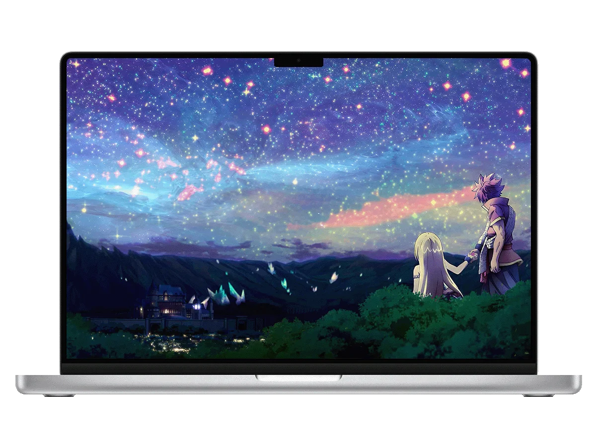 妖精的尾巴 纳兹 露西 哈比 拥抱 热血 友谊 并肩 电脑动态壁纸