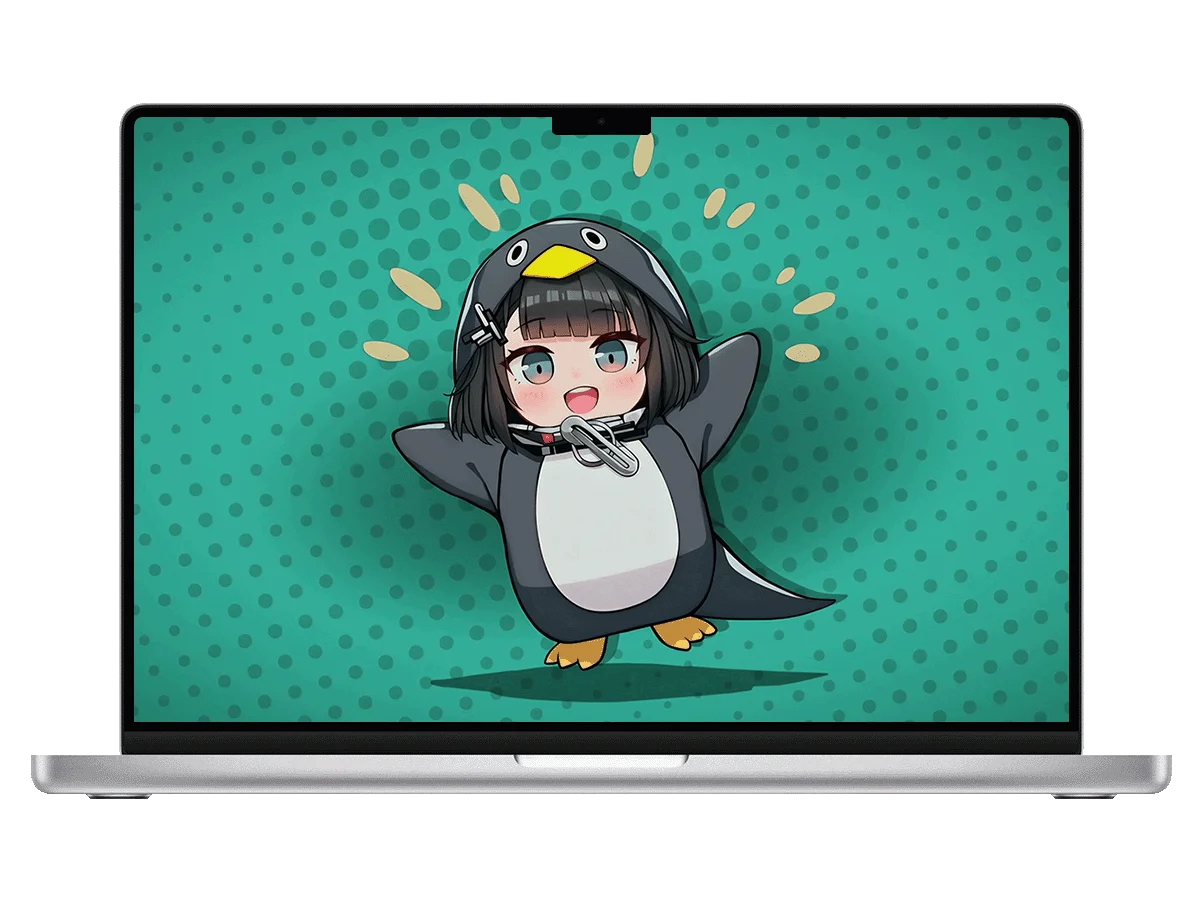 明日方舟 终末地 女管理员 企鹅化 咕咕嘎嘎 二创梗 魔性 呆萌 电脑动态壁纸