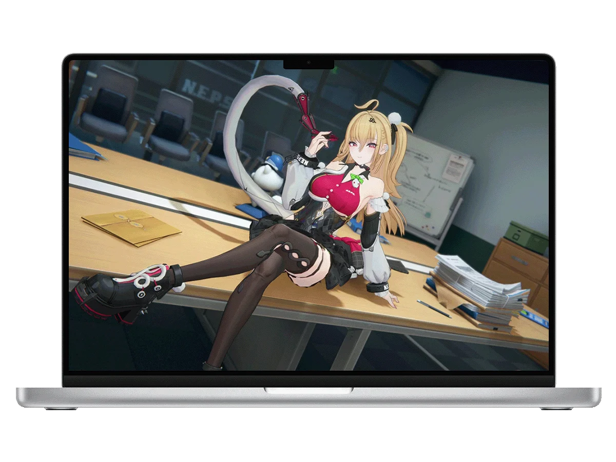 绝区零 希希芙 啥子蛇 办公室 慵懒 蛇尾 二次元 电脑动态壁纸