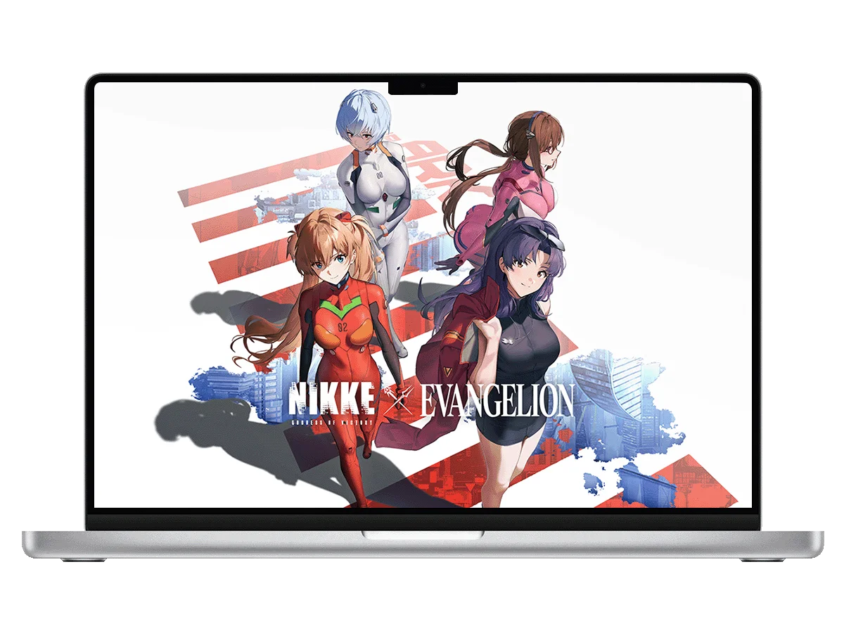 NIKKE 胜利女神 新世纪福音战士 联动 明日香 绫波丽 真希波 葛城美里 电脑壁纸